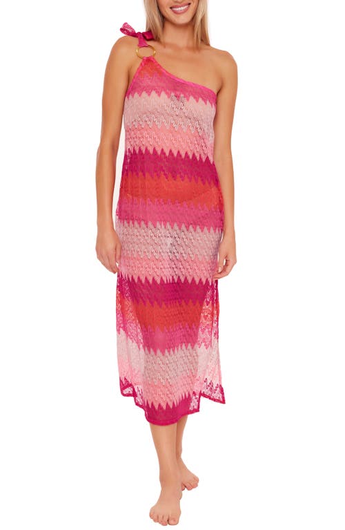 Trina Turk Cascade Cover-Up Dress in Pink