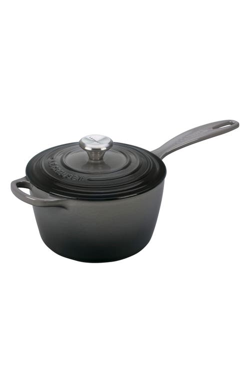 Le Creuset Signature 2.25-Quart Enameled Cast Iron Saucepan in Oyster at Nordstrom