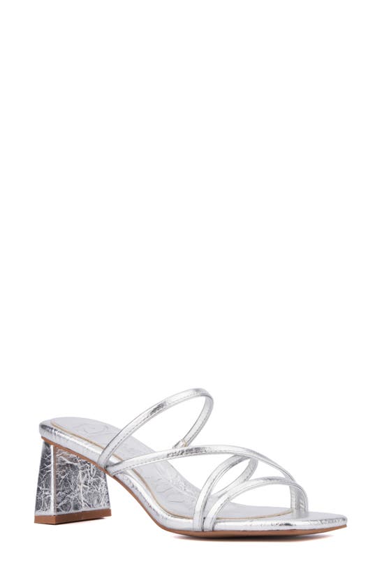 Shop Olivia Miller Limelight Sandal In Silver
