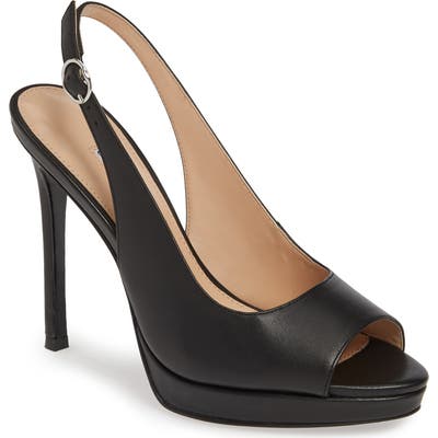 Charles David Stills Platform Sandal- Black