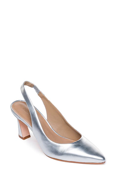 Women's Metallic Slingback Heels | Nordstrom