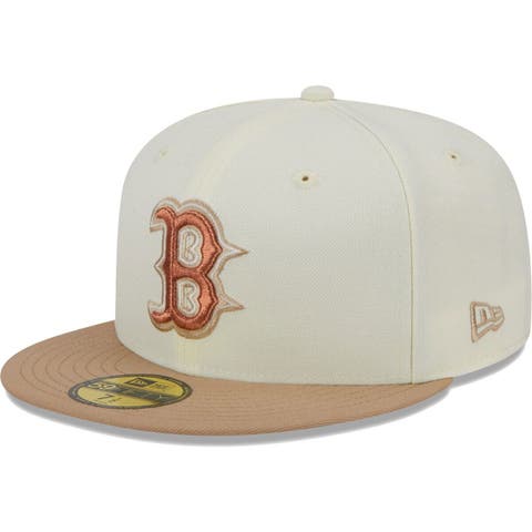 Boston Red Sox New Era 1999 MLB All-Star Game Sky Blue Undervisor 59FIFTY  Fitted Hat - Tan