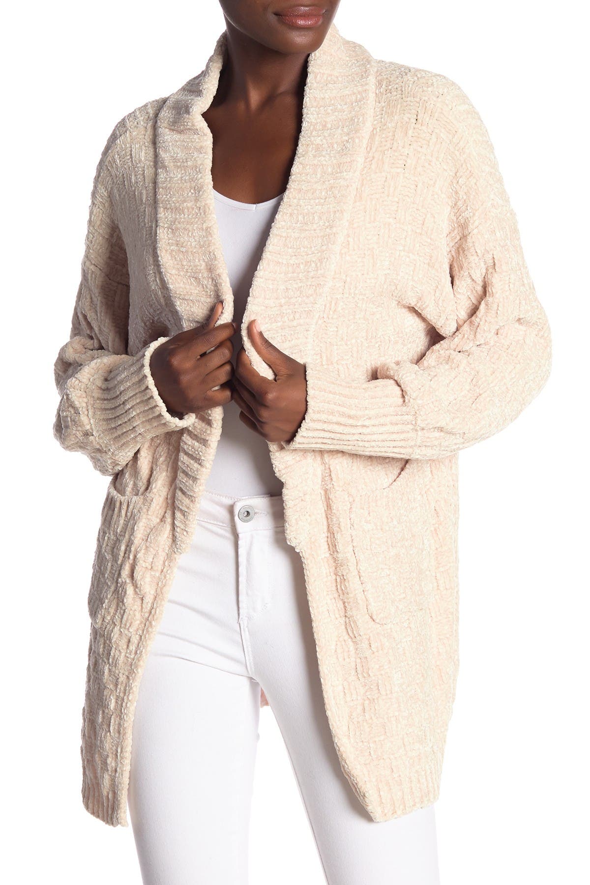 cozy knit cardigan