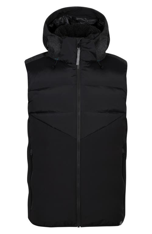 Palois Quilted Down Vest in Black