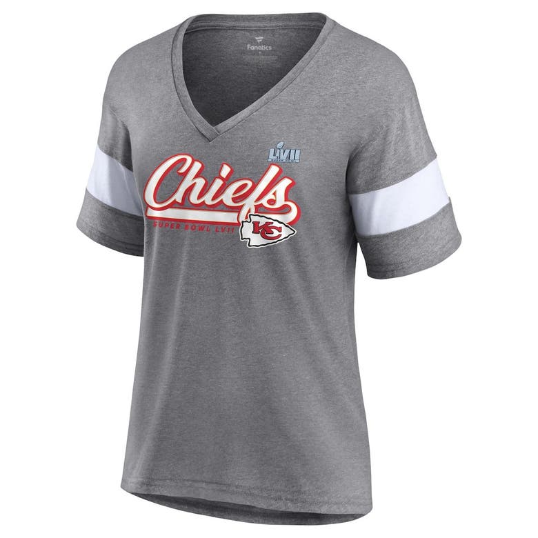 Men's Fanatics Branded Heather Charcoal Kansas City Chiefs Super