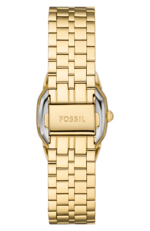 Shop Fossil Harlow Bracelet Watch, 27mm In Gold