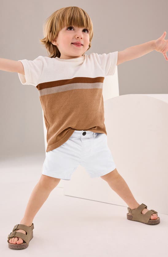 Shop Next Kids' Cotton Chino Shorts In White
