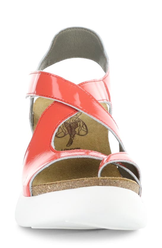 FLY LONDON FLY LONDON GAVI ANKLE STRAP PLATFORM WEDGE SANDAL