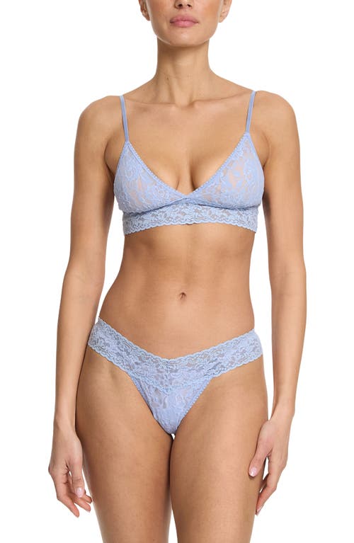 Shop Hanky Panky Signature Lace Low Rise Thong In Clarity