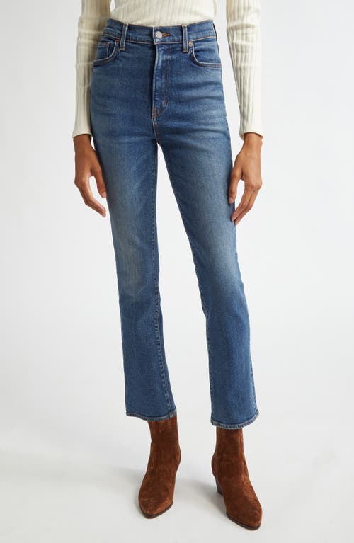 Shop Veronica Beard Ryleigh High Waist Ankle Slim Straight Leg Jeans In Wanderer Dust