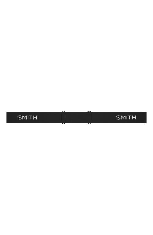 Shop Smith Squad 180mm Chromapop™ Snow Goggles In Black/green Mirror