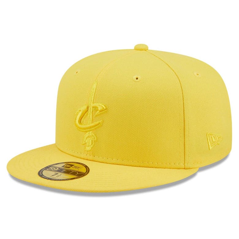 New Era Yellow Cleveland Cavaliers Color Pack 59fifty Fitted Hat | ModeSens