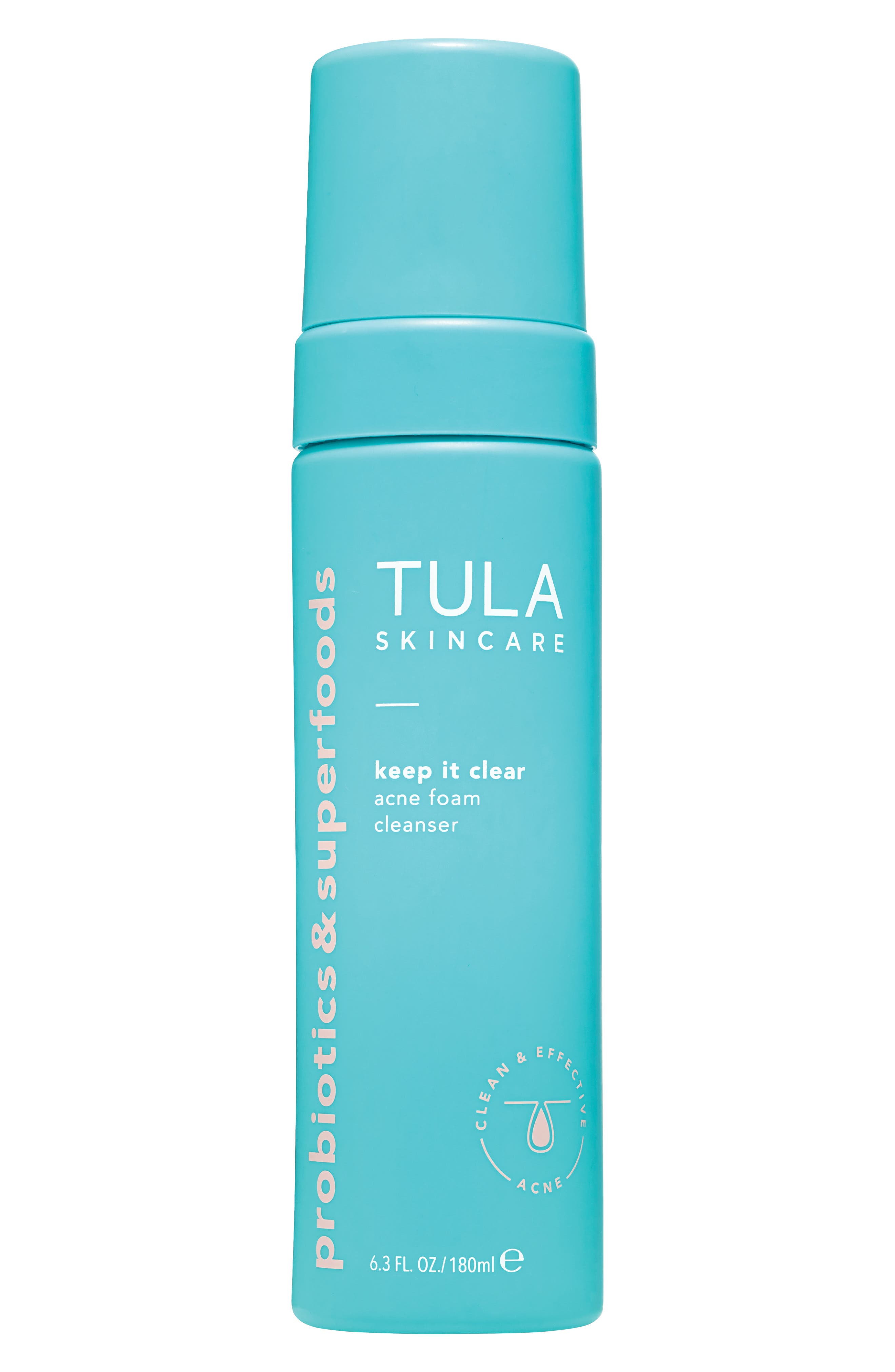 Tula Skincare Keep It Clear Acne Foam Cleanser Cruelty Free