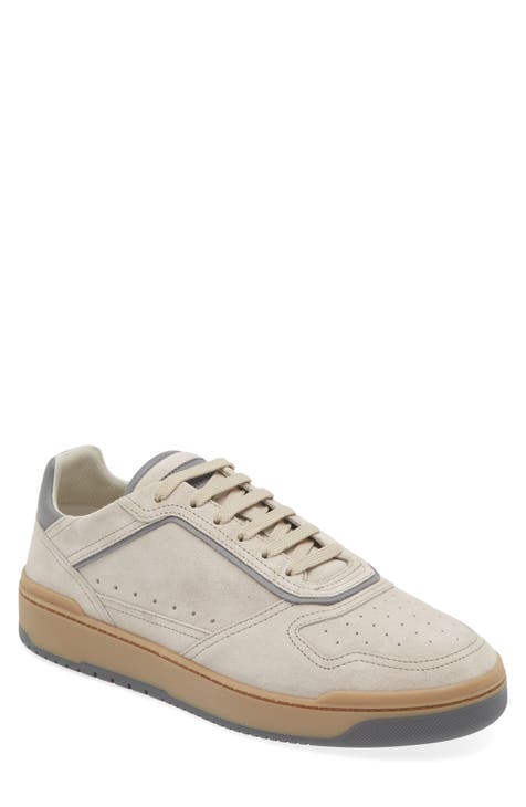Washed Suede Court Sneaker (Men)