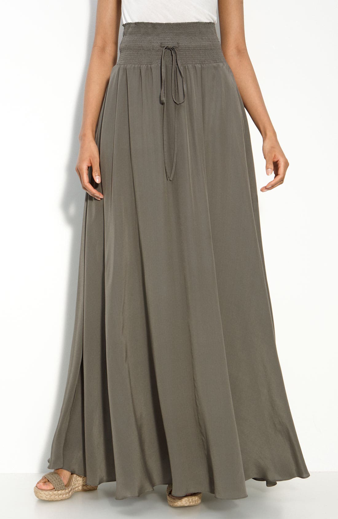 Leifsdottir Washed Silk Maxi Skirt Nordstrom