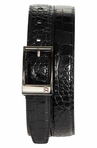CL Logo - Belt - Patent calf leather - Black - Christian Louboutin