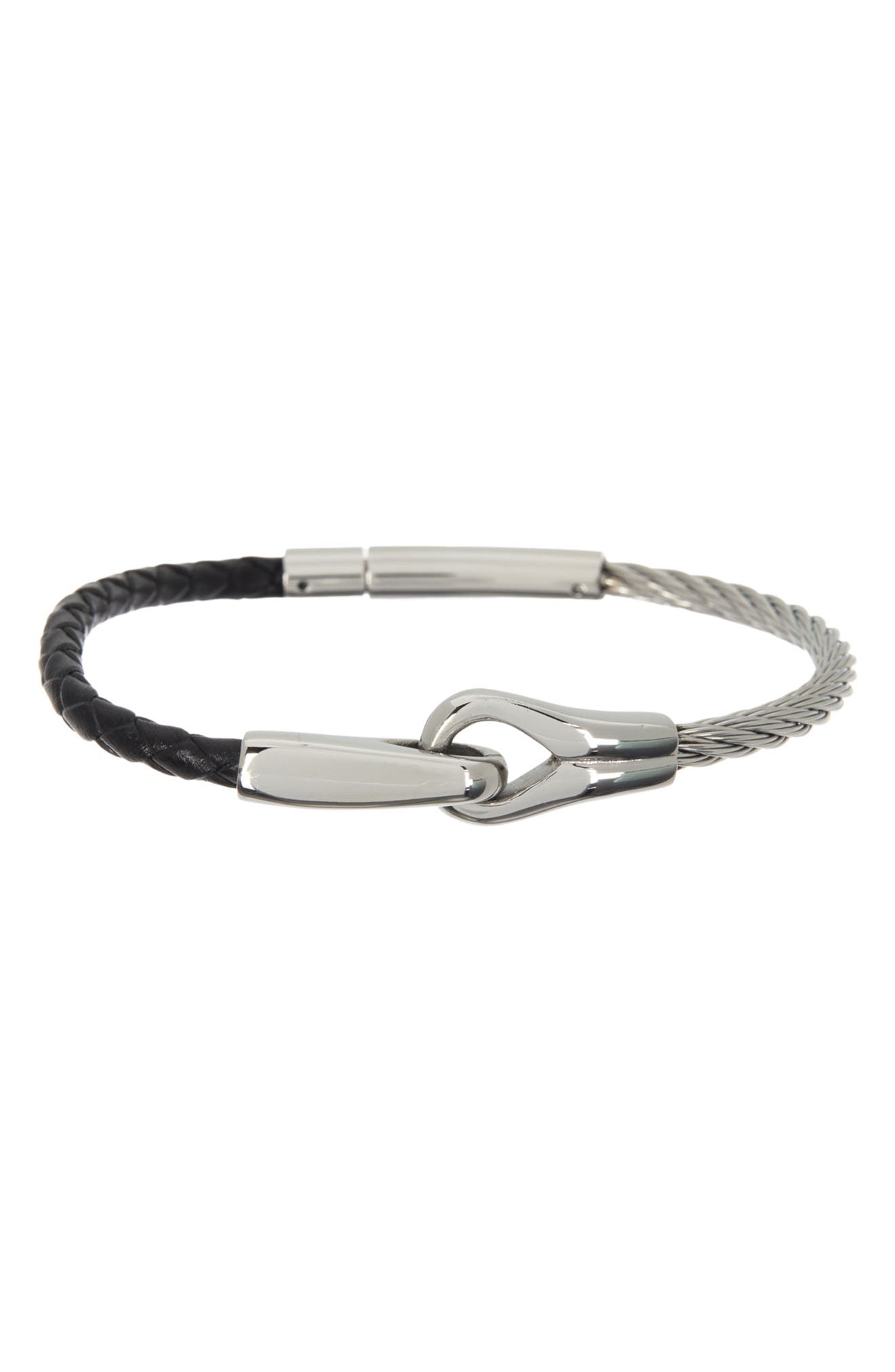 William Rast Leather \u0026 Stainless Steel 