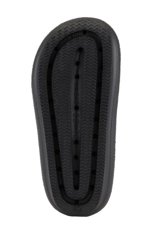 Flexus By Spring Step Bubbles Waterproof Slide Sandal In Black