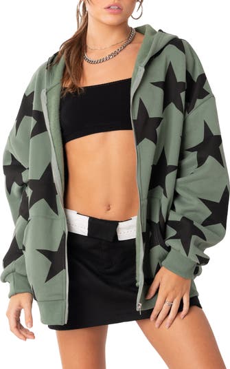 EDIKTED Star at Me Oversize Hoodie | Nordstrom