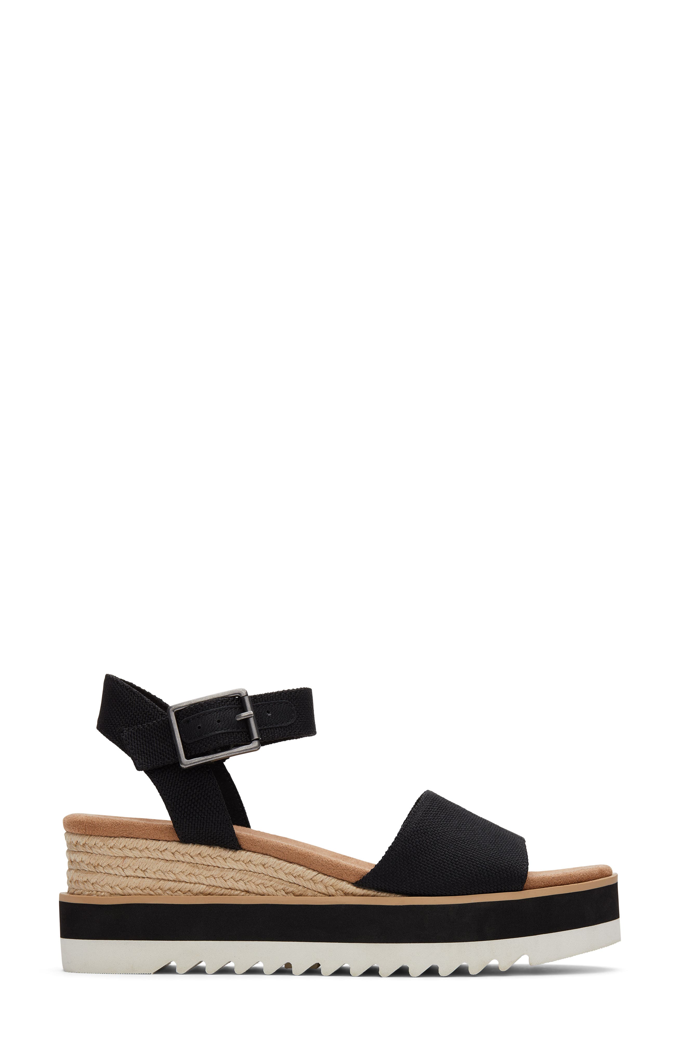 TOMS Diana Platform Wedge Sandal (Women) Nordstrom
