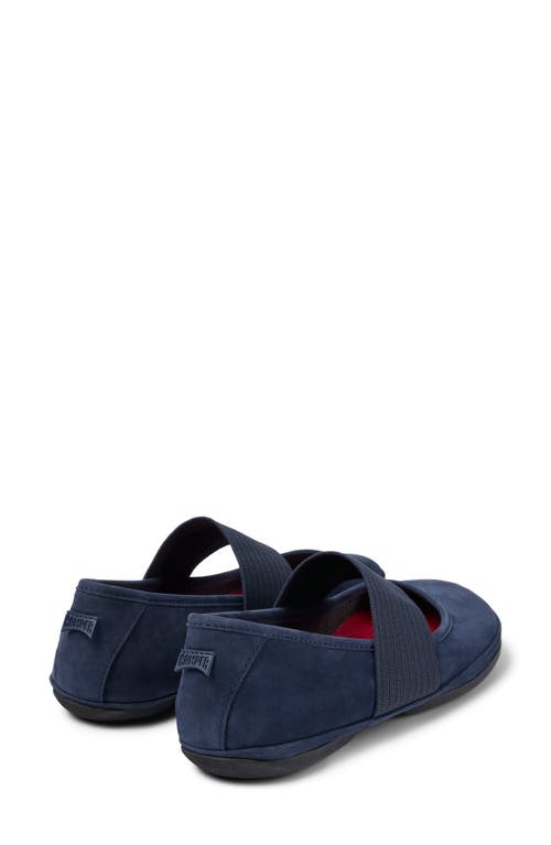 Shop Camper Right Nina Ballerina Flat In Navy