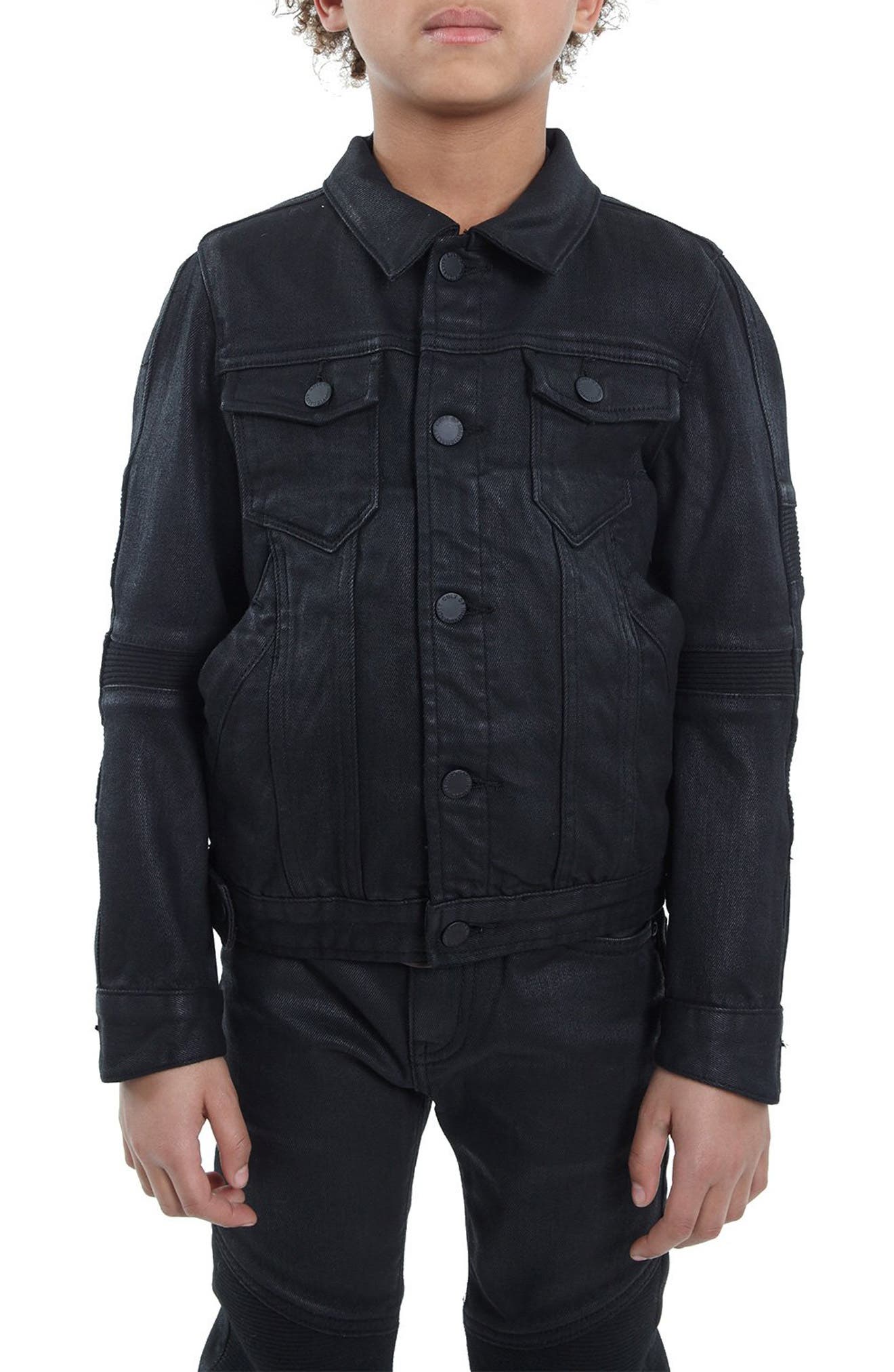 Cult of Individuality Moto Coated Denim 