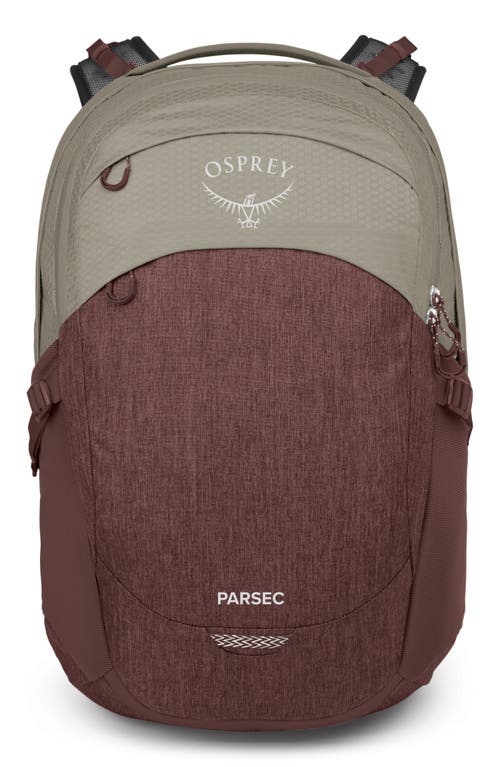 Osprey Parsec 26l Backpack In Sawdust Tan/raisin Red