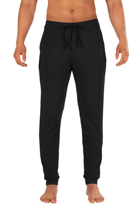 Saxx Snooze Lounge Pants In Black