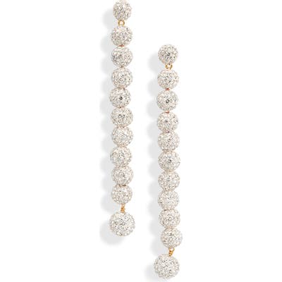 Lele Sadoughi Caterpillar Drop Earrings