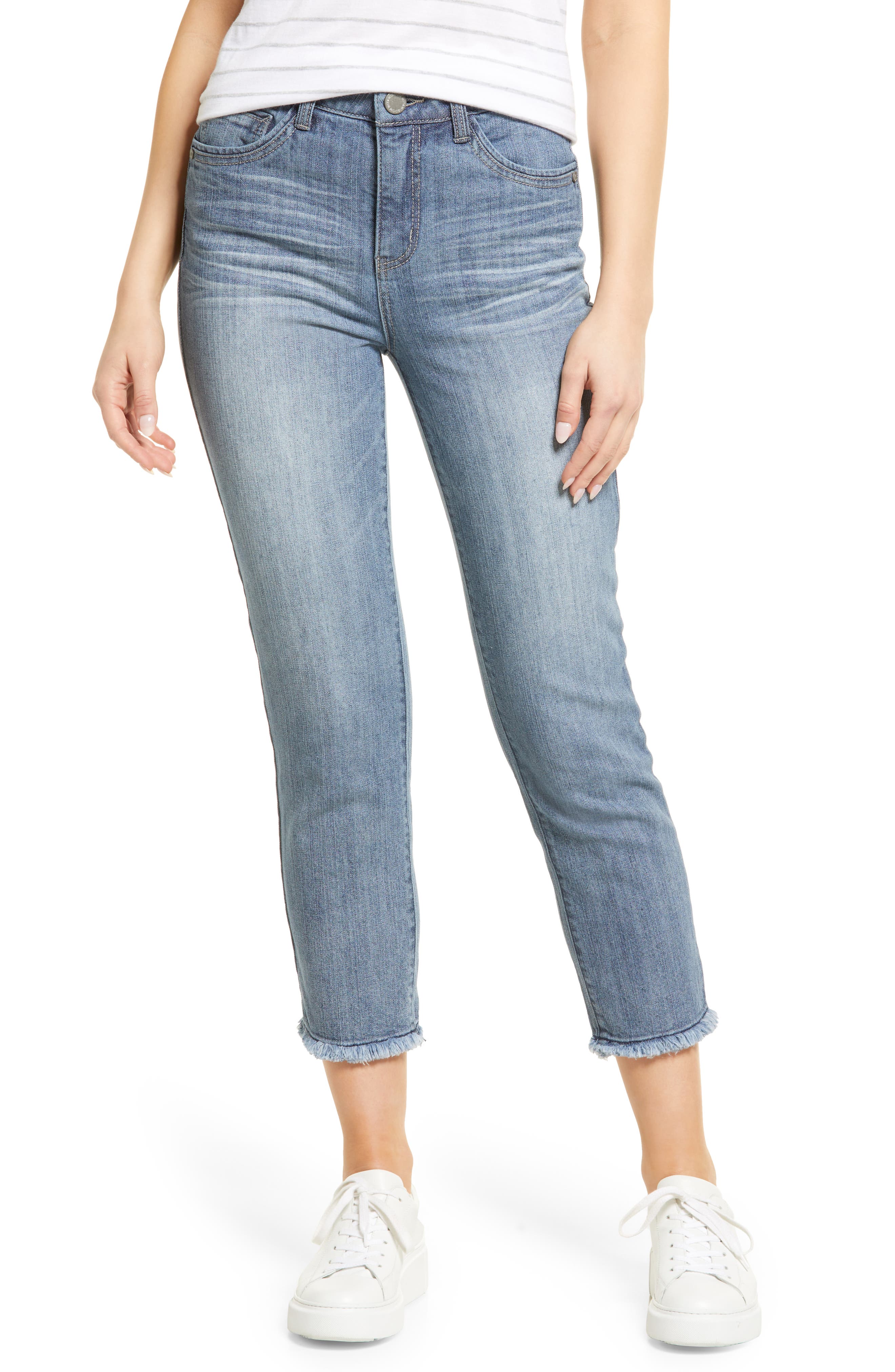 Chewed Hem Ankle Skinny Jeans | Nordstrom