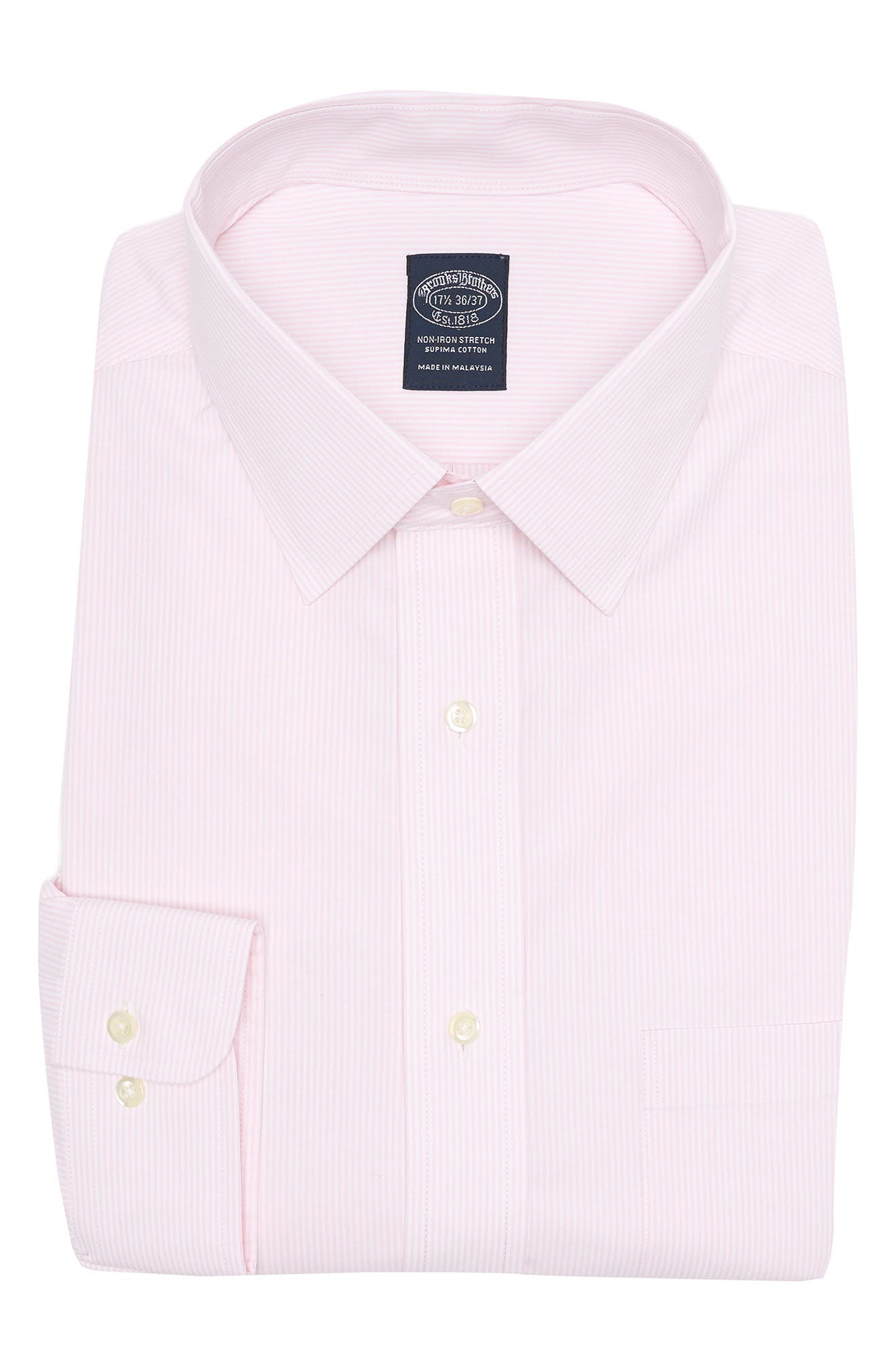 brooks brothers supima cotton dress shirt