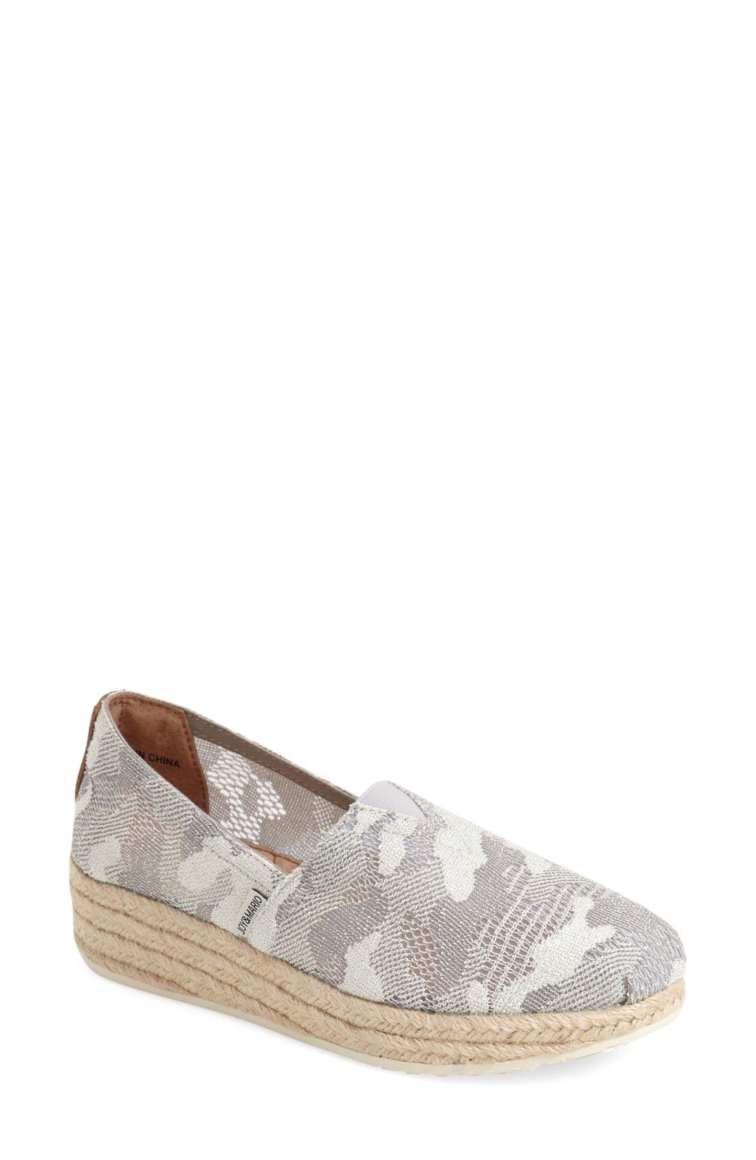 joy and mario platform espadrille