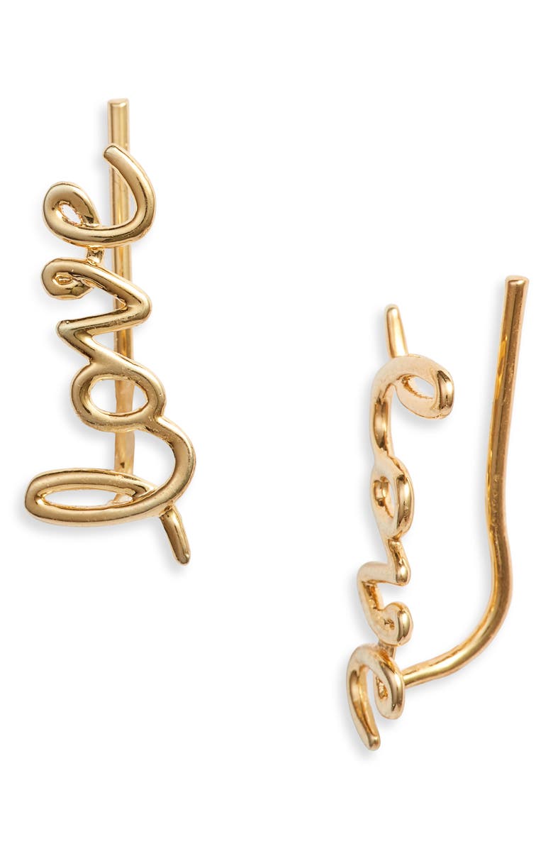sale classic shoes hot new products kate spade new york love script ear crawlers | Nordstrom sale classic shoes hot new products kate spade new york love script ear crawlers | Nordstrom