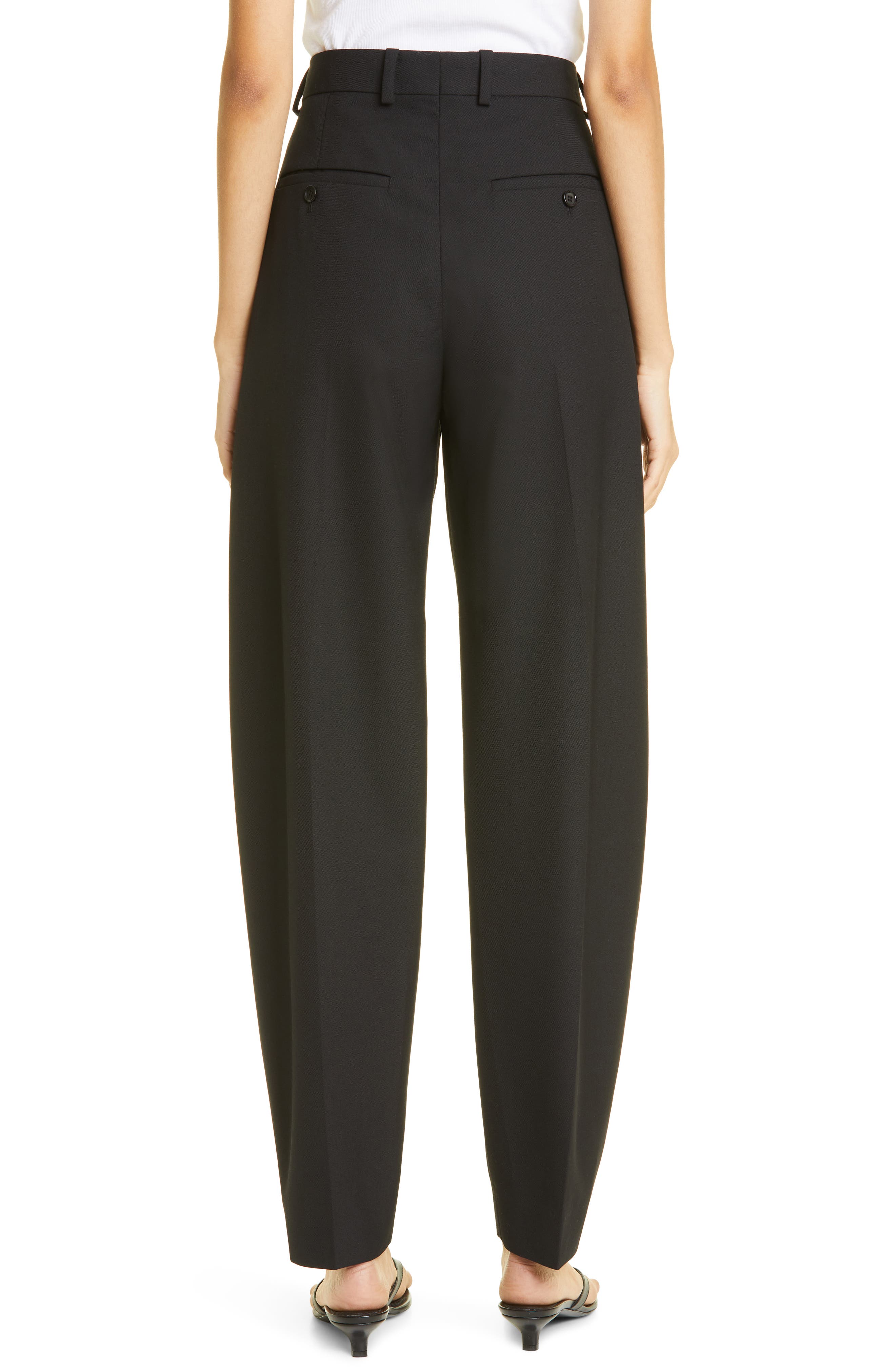 Totême Barrel Leg Trousers Nordstrom