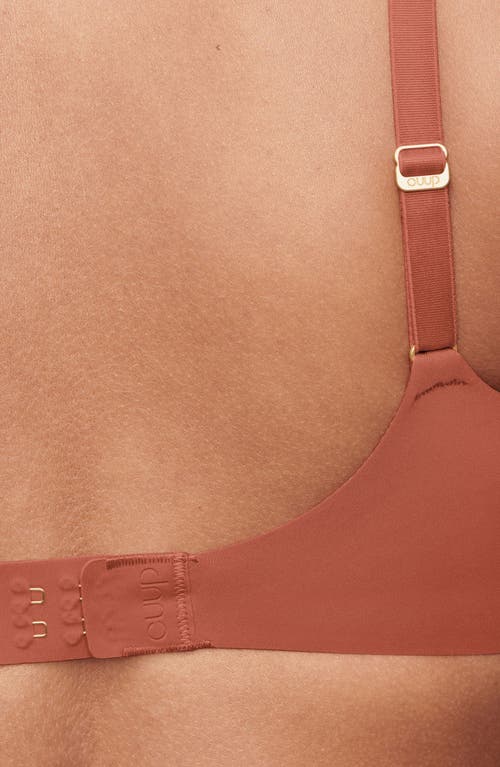 Cuup The Scoop Micro Bra In Clay