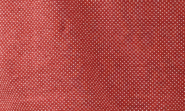 Rodd & Gunn Stanley Sports Fit Dot Short Sleeve Polo In Garnet