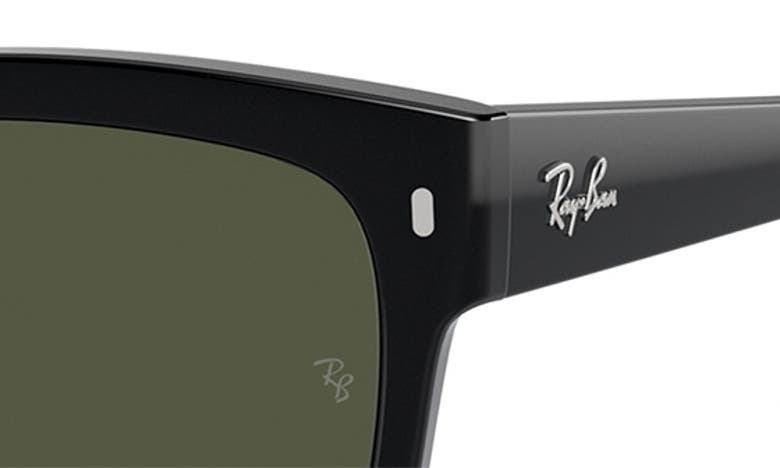 Shop Ray Ban 56mm Square In Black