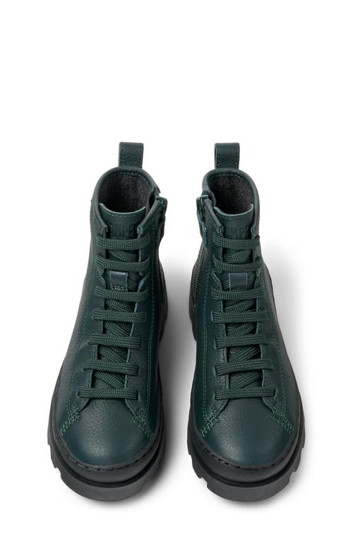 Shop Camper Kids' Brutus Boot In Dark Green