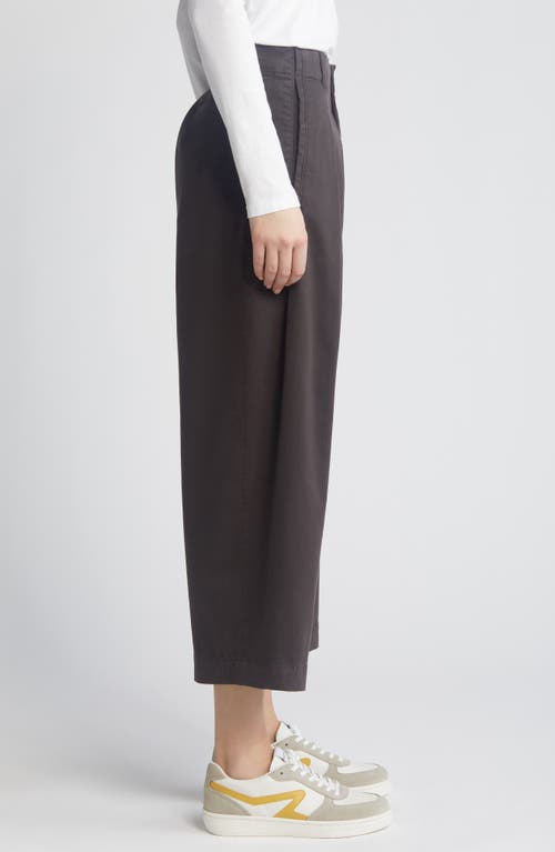 Rag & Bone Donovan Wide Leg Pants In Washed Black
