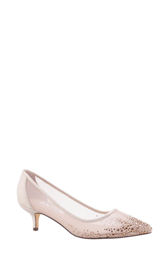 Nina Sofie Pointed Toe Pump In Platino