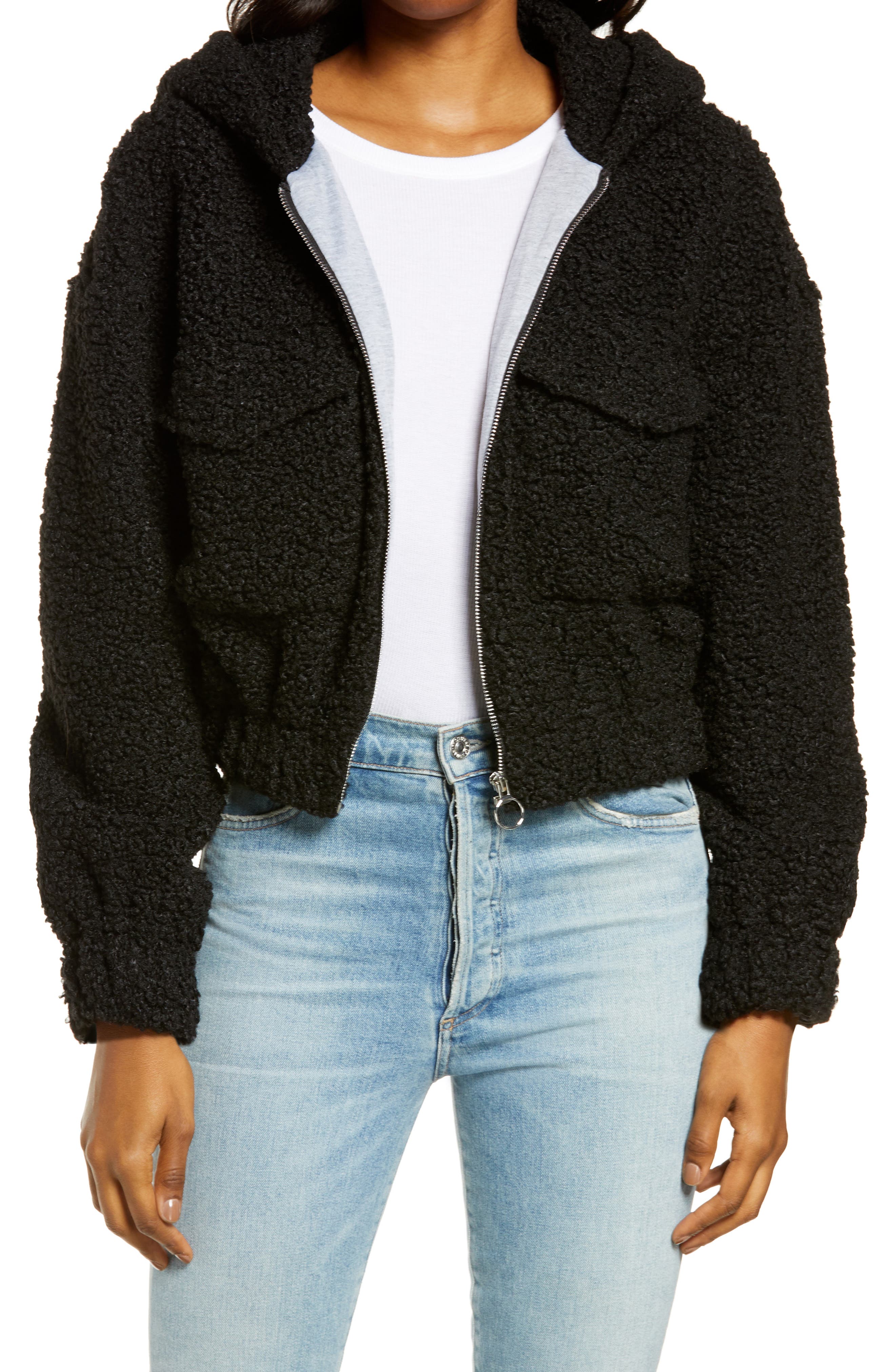 hurley bomber jacket