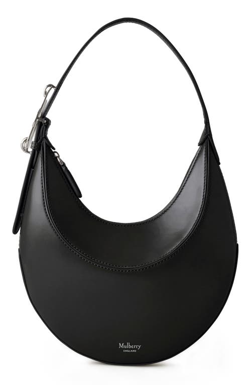 Mulberry Mini Pimlico Super Lux Leather Hobo Bag in Black at Nordstrom