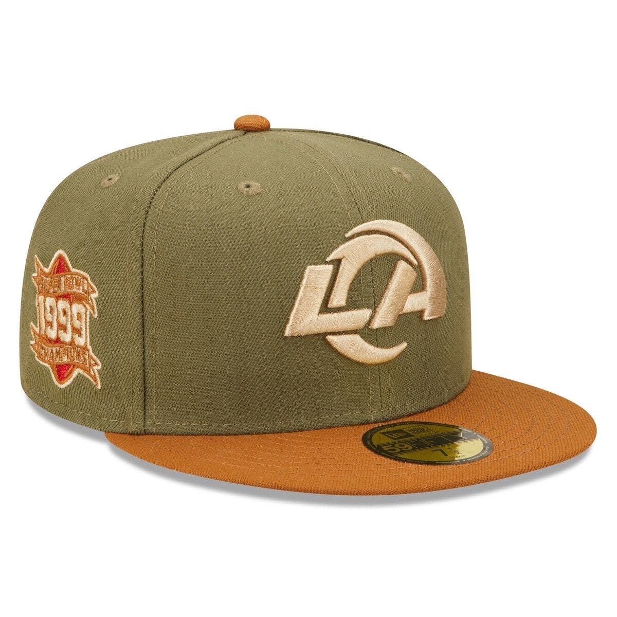 New Era Men's New Era Olive/Brown Los Angeles Rams Toasted Peanut