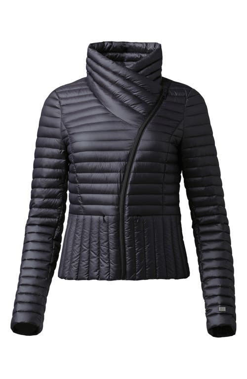 Shop Soia & Kyo Brandy Quilted Water Resistant 700 Fill Power Down Packable Jacket In Black