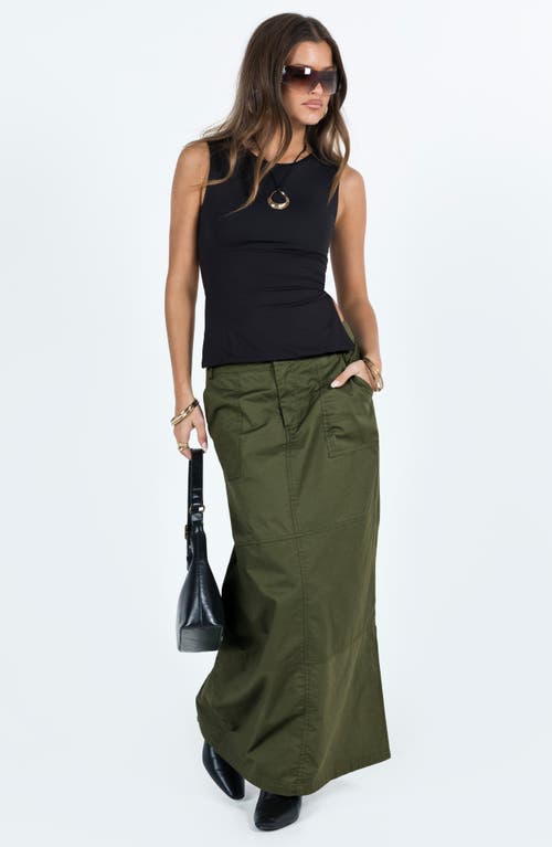 Princess Polly Uzo Cutout Back Tank Top In Black