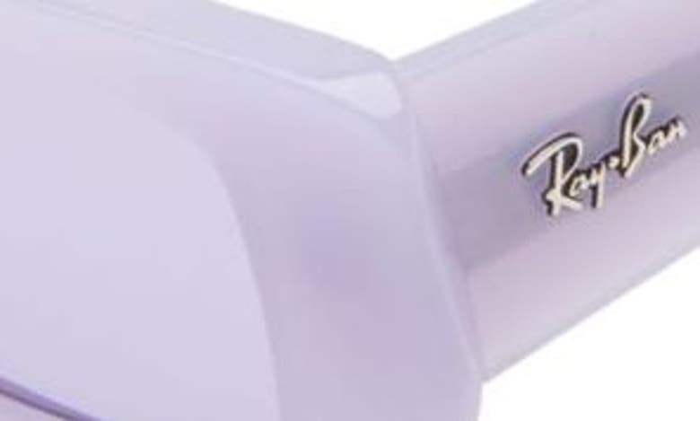 Ray Ban Teru 54mm Rectangle Sunglasses In Violet