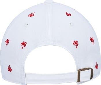 47 Women's '47 White Boston Red Sox Spring Training Confetti Clean Up  Adjustable Hat