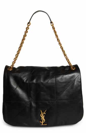 Saint Laurent Loulou Toy Bag In Matelassé y Leather