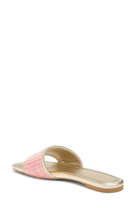 Shop Stuart Weitzman Summer Slide Sandal In India Pink