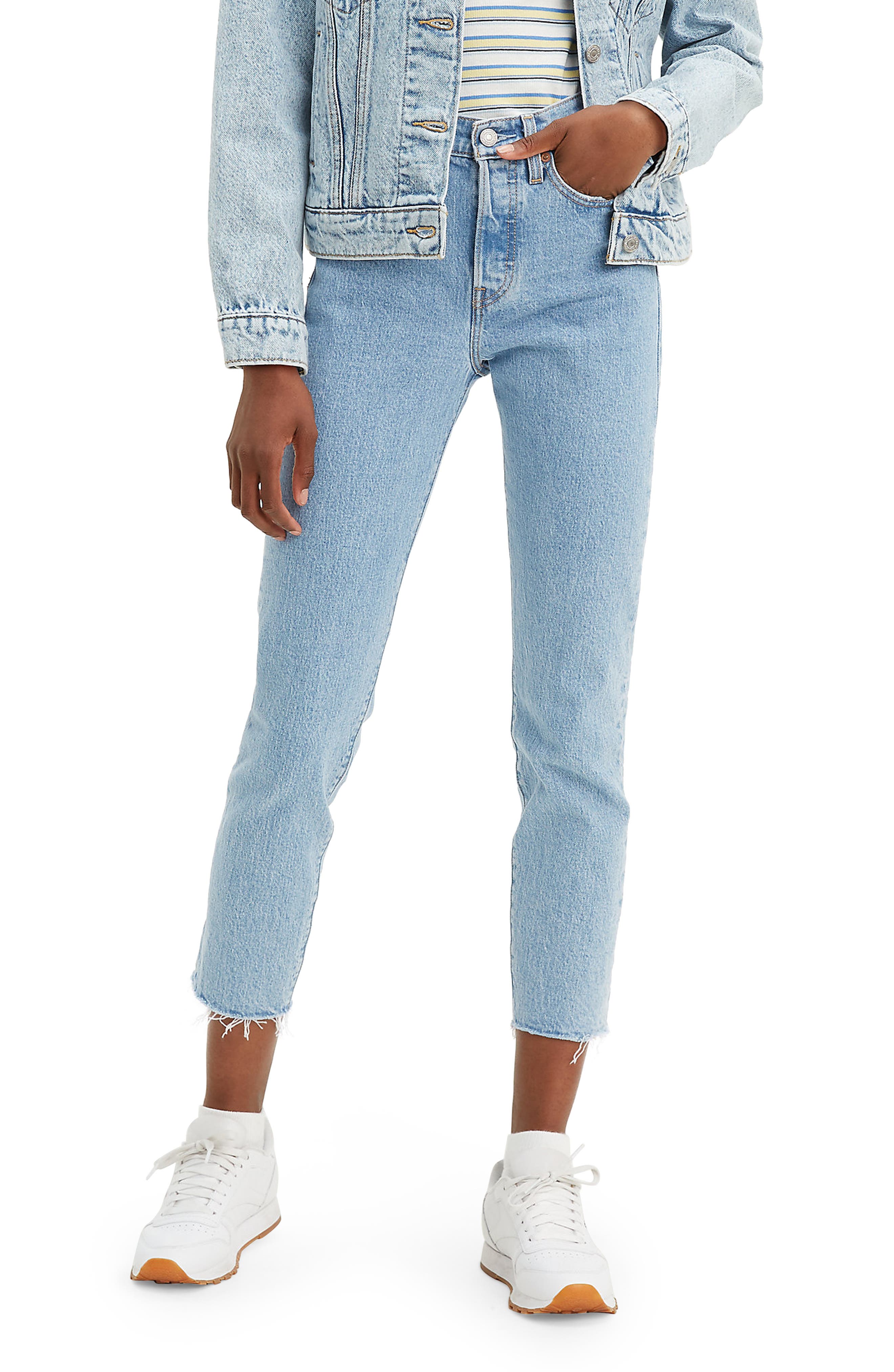 levi's wedgie icon fit high waist ankle jeans